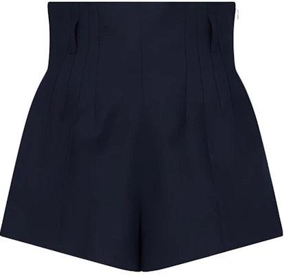 (W) プラダ SS24 ハイウエスト ジップ カジュアルショーツ ネイビーブルー P214I-1P3Z-F0008-S-OOO Buy (W) プラダ SS24 ハイウエスト ジップ カジュアルショーツ ネイビーブルー P214I-1P3Z-F0008-S-OOO