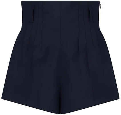 (W) プラダ SS24 ハイウエスト ジップ カジュアルショーツ ネイビーブルー P214I-1P3Z-F0008-S-OOO Order (W) プラダ SS24 ハイウエスト ジップ カジュアルショーツ ネイビーブルー P214I-1P3Z-F0008-S-OOO