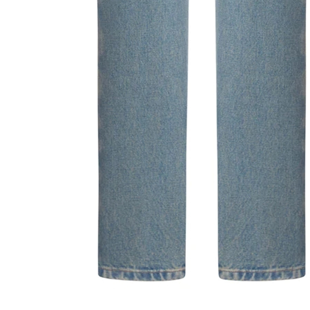 Details for (Women) PRADA SS24  Light Blue High-Waist Straight-Leg Denim Jeans. GFP469-13Z6-F0BAN-S-OOO