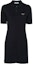 Buy (Women) PRADA SS24 Navy Blue Short Sleeve Mini Dress with Logo. 33594-14LR-F0008-S-OOO