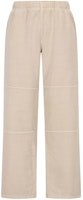 (Women) PRADA SS24 Solid Color Elastic Waist Straight Casual Pants Khaki. 132398-14PB-F0065-S-OOO (Women) PRADA SS24 Solid Color Elastic Waist Straight Casual Pants Khaki. 132398-14PB-F0065-S-OOO