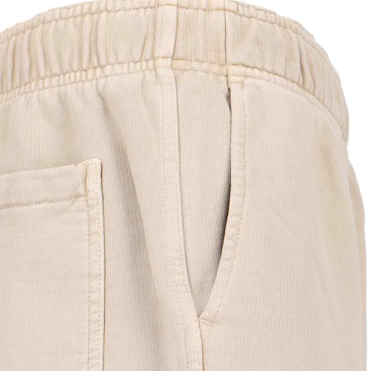 Details for (W) PRADA SS24 純色彈性腰直筒休閒長褲 卡其色 132398-14PB-F0065-S-OOO