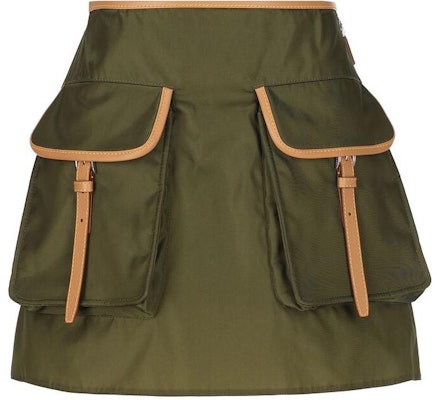 (W) PRADA SS24 纯色中腰修身休闲半裙 绿色 21H967-1WQ8-F0466 Order (W) PRADA SS24 纯色中腰修身休闲半裙 绿色 21H967-1WQ8-F0466