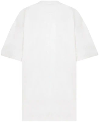 (Women) PRADA SS24 White Logo Crew Neck Short Sleeve T-Shirt. 3558A-12ZB-F0018 Lookbook (Women) PRADA SS24 White Logo Crew Neck Short Sleeve T-Shirt. 3558A-12ZB-F0018