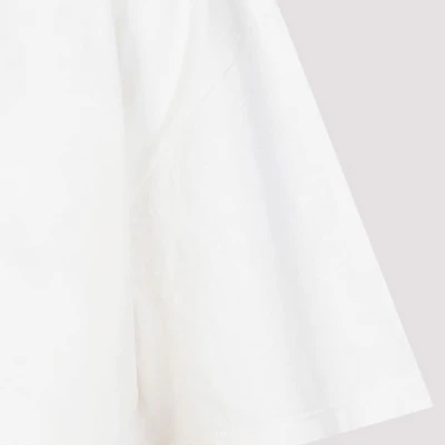 (Women) PRADA SS24 White Logo Crew Neck Short Sleeve T-Shirt. 3558A-12ZB-F0018 Purchase (Women) PRADA SS24 White Logo Crew Neck Short Sleeve T-Shirt. 3558A-12ZB-F0018