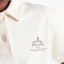 Purchase (W) PRADA SS24 Polo de Manga Corta de Felpa Blanca con Logo Impreso. 135726-15DF-F0018-S-OOO