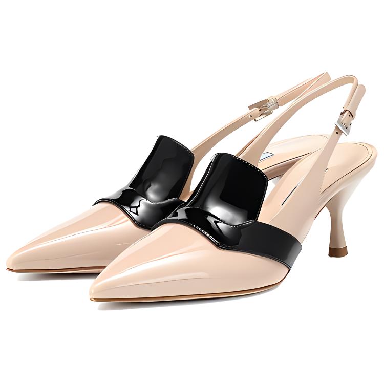 (Women) Prada Stiletto Heels 'Light Pink Buckle' 1I231L_ZAZ_F0MJV
