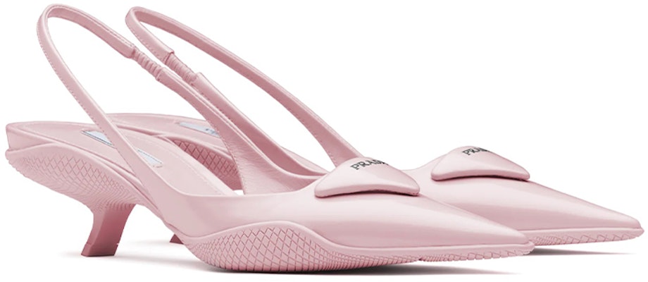 (Women) Prada Stiletto Pump 'Powder Pink' 1I565M_055_F0E18_F_A045 Lookbook (Women) Prada Stiletto Pump 'Powder Pink' 1I565M_055_F0E18_F_A045