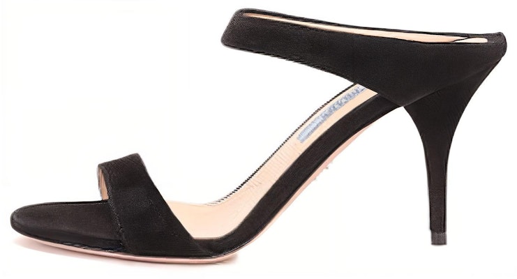 (Women) Prada Stiletto Sandals 'Black Velvet' 1XX480_008_F0002 Buy (Women) Prada Stiletto Sandals 'Black Velvet' 1XX480_008_F0002