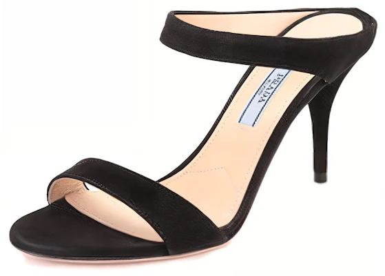 (Women) Prada Stiletto Sandals 'Black Velvet' 1XX480_008_F0002 Order (Women) Prada Stiletto Sandals 'Black Velvet' 1XX480_008_F0002