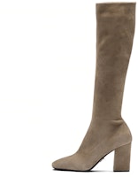 (Women) Prada Stretch Velvet High-Top Boots 'Brown' 1W315M_L66_F0193_F_085 (Women) Prada Stretch Velvet High-Top Boots 'Brown' 1W315M_L66_F0193_F_085