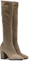 Lookbook (Women) Prada Stretch Velvet High-Top Boots 'Brown' 1W315M_L66_F0193_F_085
