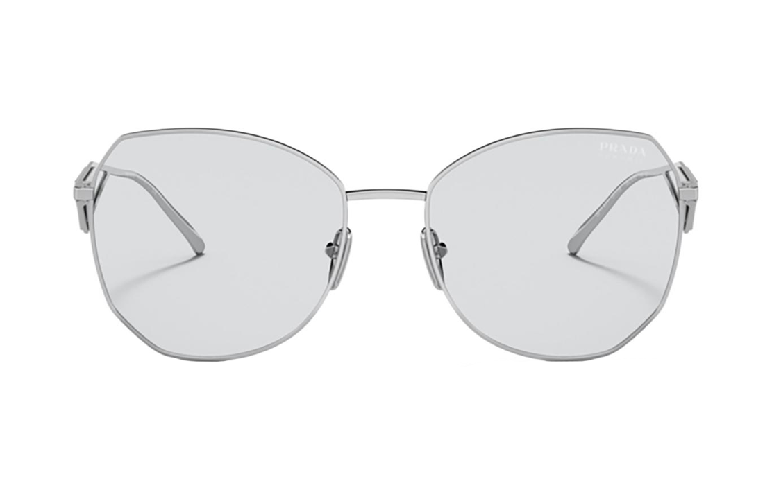 (Women) PRADA Stylish Irregular Silver Sunglasses PR57YS1BC07D 圖 3