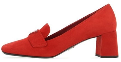 (W) Tacones Altos de Gamuza Prada 'Rojo' 1D318M-F05-5008F-0-002 Buy (W) Tacones Altos de Gamuza Prada 'Rojo' 1D318M-F05-5008F-0-002