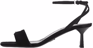 (Women) Prada Suede Stiletto Sandals with Buckle 'Fashion Black' 1X927M_008_F0002_F_005 (Women) Prada Suede Stiletto Sandals with Buckle 'Fashion Black' 1X927M_008_F0002_F_005