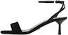 (W) Prada Sandal Stiletto Suede dengan Buckle 'Fashion Black' 1X927M_008_F0002_F_005