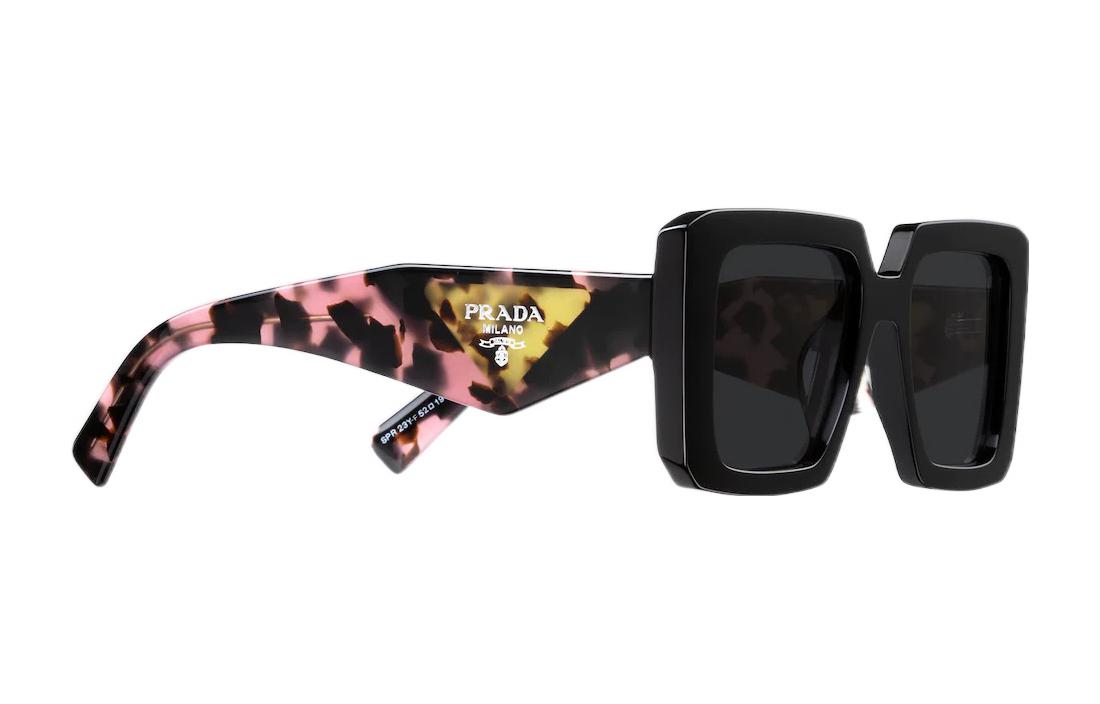 (Women) PRADA Symbole  Square Sunglasses Black SPR23Y-E1AB-F05S0-C-A052 圖 3