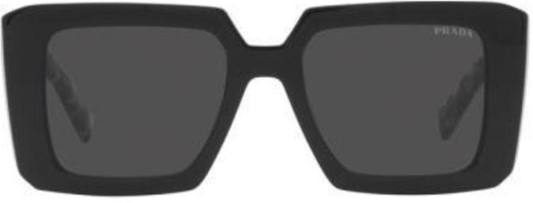(W) 프라다 심볼 오버사이즈 블랙 여성용 비정형 선글라스 로고 디테일. POIZON240621648 Lookbook (W) 프라다 심볼 오버사이즈 블랙 여성용 비정형 선글라스 로고 디테일. POIZON240621648