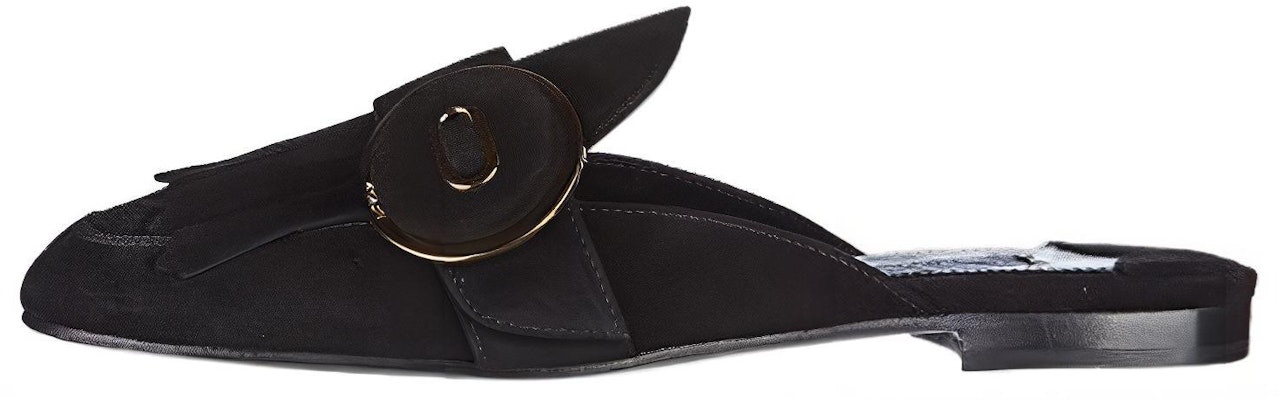 普拉達 流蘇穆勒涼鞋 女款 黑色 Buy 普拉達 流蘇穆勒涼鞋 女款 黑色