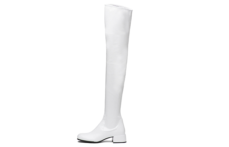 (W) Prada Tech Boots 'White'