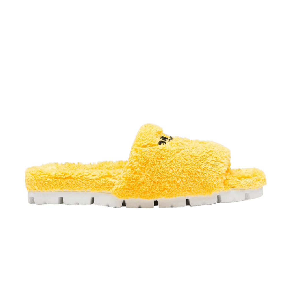 (W) Prada Terry Cloth Slide 'Yellow'