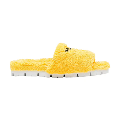 (W) Prada Terry Cloth Slide 'Yellow'