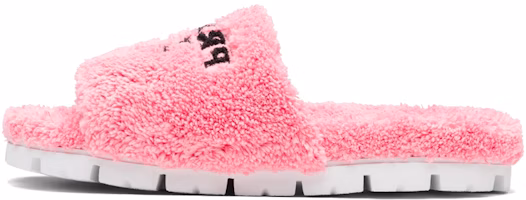 (Women) Prada Terry Cloth Slides Petal Pink 1XX602_H39_F046J_F_020 (Women) Prada Terry Cloth Slides Petal Pink 1XX602_H39_F046J_F_020