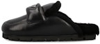 Buy (W) Selipar Prada Triangle 'Fashion Comfort Mule' 'Hitam' 1S084N_A3B_F0002