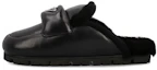 Buy (W) Prada Triangle Sabot Comfort Moda ''Black'' 1S084N_A3B_F0002
