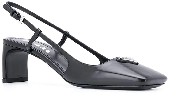 (Women) Prada Triangle Logo Flat Sandal 'Black' 1I307M_055_F0002_F_055 Lookbook (Women) Prada Triangle Logo Flat Sandal 'Black' 1I307M_055_F0002_F_055