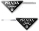 Order (Women) PRADA Triangle Logo Metal Hair Clip for Women 1IF051_2BA6_F0002