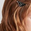 Shop (Women) PRADA Triangle Logo Metal Hair Clip for Women 1IF051_2BA6_F0002