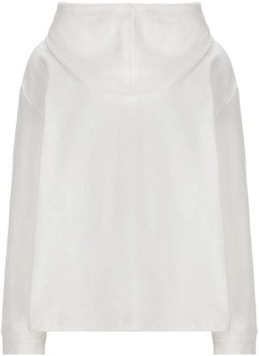 (W) 普拉达三角标志白色女士连帽卫衣 134672113BF0009S231 Lookbook (W) 普拉达三角标志白色女士连帽卫衣 134672113BF0009S231