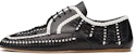 (Women) Prada two-tone Woven Lace-Up Shoes 'Black' 1E177M_3AVH_F0967_F_005