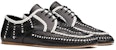 (Women) Prada two-tone Woven Lace-Up Shoes 'Black' 1E177M_3AVH_F0967_F_005