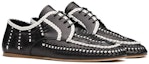 Order (Women) Prada two-tone Woven Lace-Up Shoes 'Black' 1E177M_3AVH_F0967_F_005