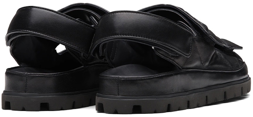 (Women) Prada Padded Nappa Leather Sandals 'Black' 1X721M_038_F0002_F_020 Shop (Women) Prada Padded Nappa Leather Sandals 'Black' 1X721M_038_F0002_F_020