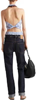 Shop (W) PRADA 洗水拉鍊深藍牛仔褲 女裝 GFP516-15C8-F0008-S-OOO
