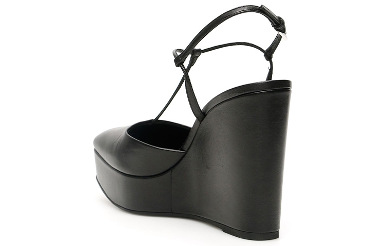 (W) Prada Wedge Sandals 'Black' 圖 2