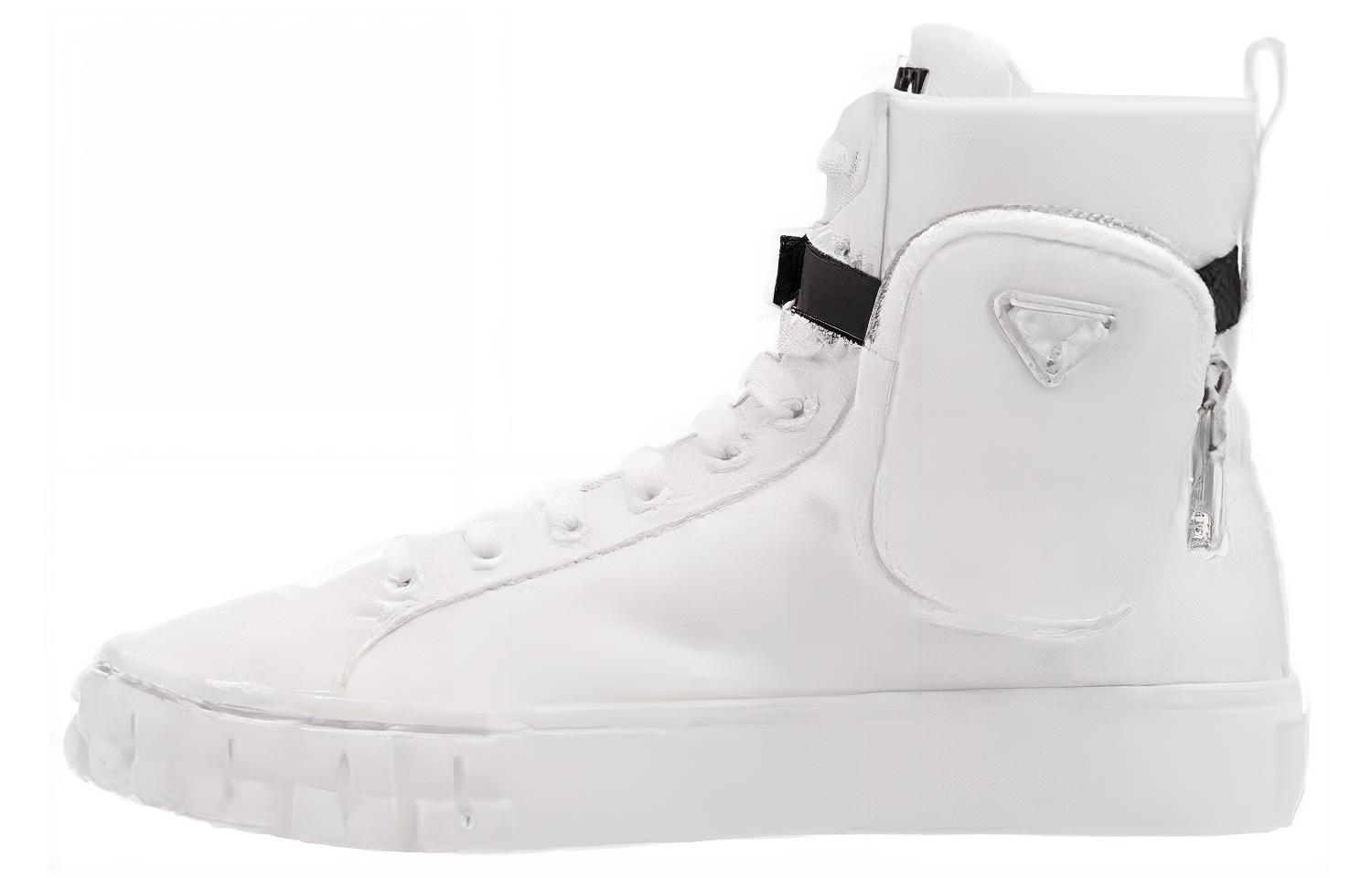 (W) Prada Wheel Re-Nylon 'White'