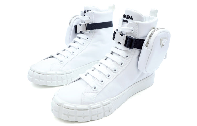 (W) Prada Wheel Re-Nylon High 'White' 圖 2