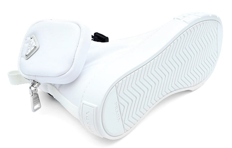 (W) Prada Wheel Re-Nylon High 'White' 圖 5