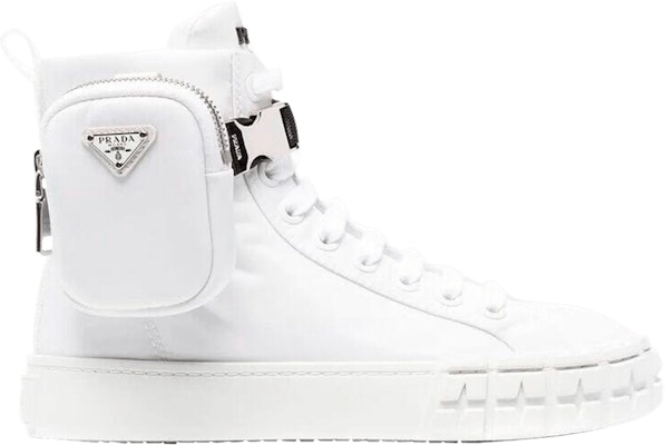 (W) 프라다 휠 리나일론 하이 '화이트' (Prada Wheel Re-Nylon High 'White') 1T551M-3LFV-F0009 Buy (W) 프라다 휠 리나일론 하이 '화이트' (Prada Wheel Re-Nylon High 'White') 1T551M-3LFV-F0009