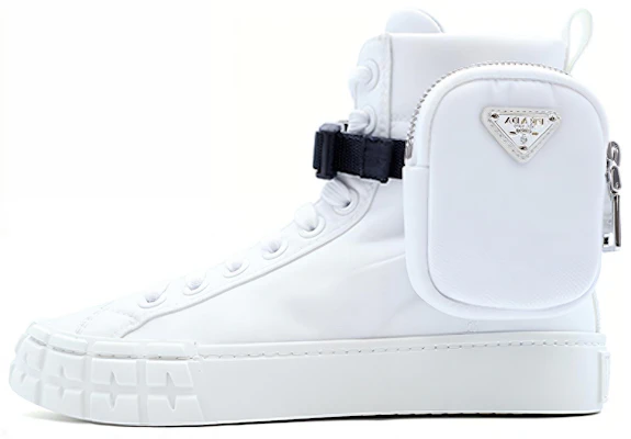 (女性)Prada Wheel 再生尼龍高幫‘白色’ 1T551M-3LFV-F0009 Buy (女性)Prada Wheel 再生尼龍高幫‘白色’ 1T551M-3LFV-F0009