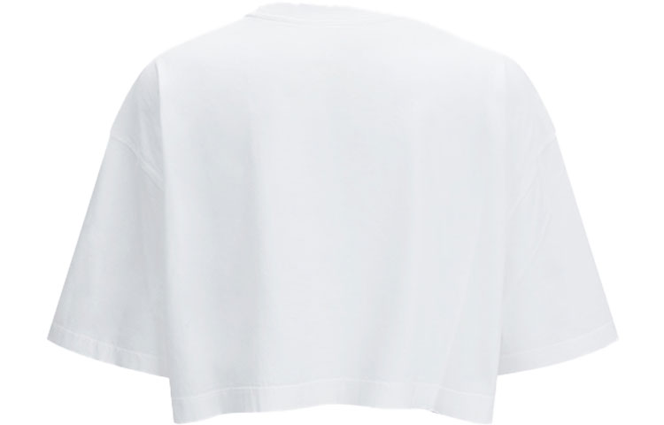 Lookbook (W) 프라다 화이트 스팽글 장식 크롭 니트 반팔 탑 3560AR-1ZVO-F0JUJ-S-212