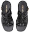 Purchase (W) Sandal Kulit Anyaman Prada 'Hitam' 1X186M_027_F0002_F_A015