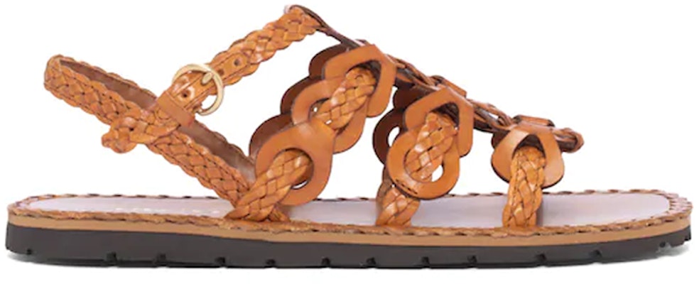(Women) Prada Woven Calfskin Sandals 'Brown' 1X186M_027_F0046_F_A015 Order (Women) Prada Woven Calfskin Sandals 'Brown' 1X186M_027_F0046_F_A015