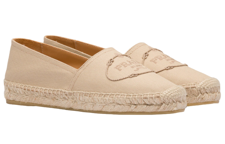 (W) Prada Woven Loafers 'Tan' 圖 2