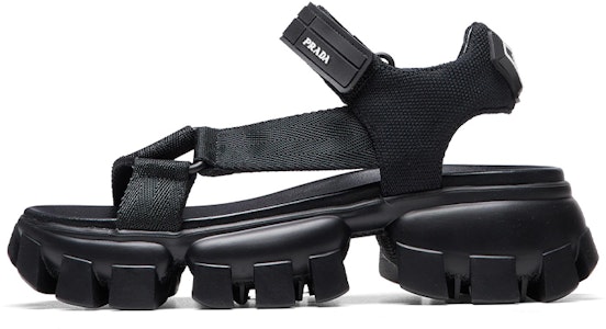 (W) 普拉达运动编织尼龙带凉鞋“黑色” 1X037M_3L74_F0002_F_050 Buy (W) 普拉达运动编织尼龙带凉鞋“黑色” 1X037M_3L74_F0002_F_050