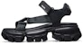 (W) Sandal Prada Sporty Woven Nylon Tape 'Hitam'. 1X037M_3L74_F0002_F_050